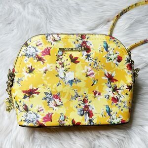 Steve Madden Maggie Floral Crossbody bag Yellow